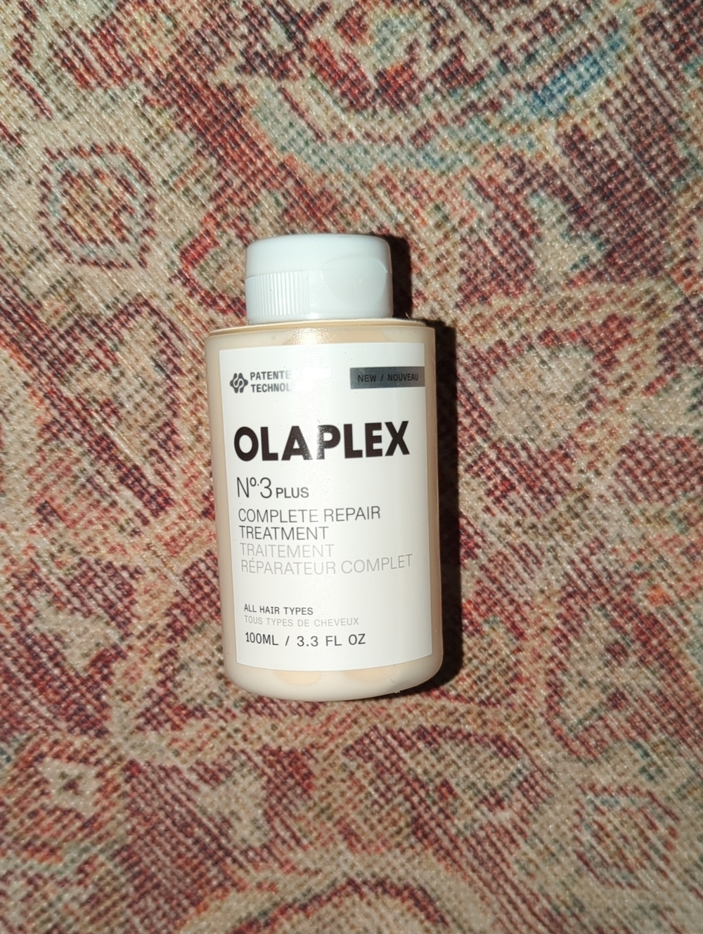 OLAPLEX No.3 Plus Repair Treatment - White Bottle with Black Text